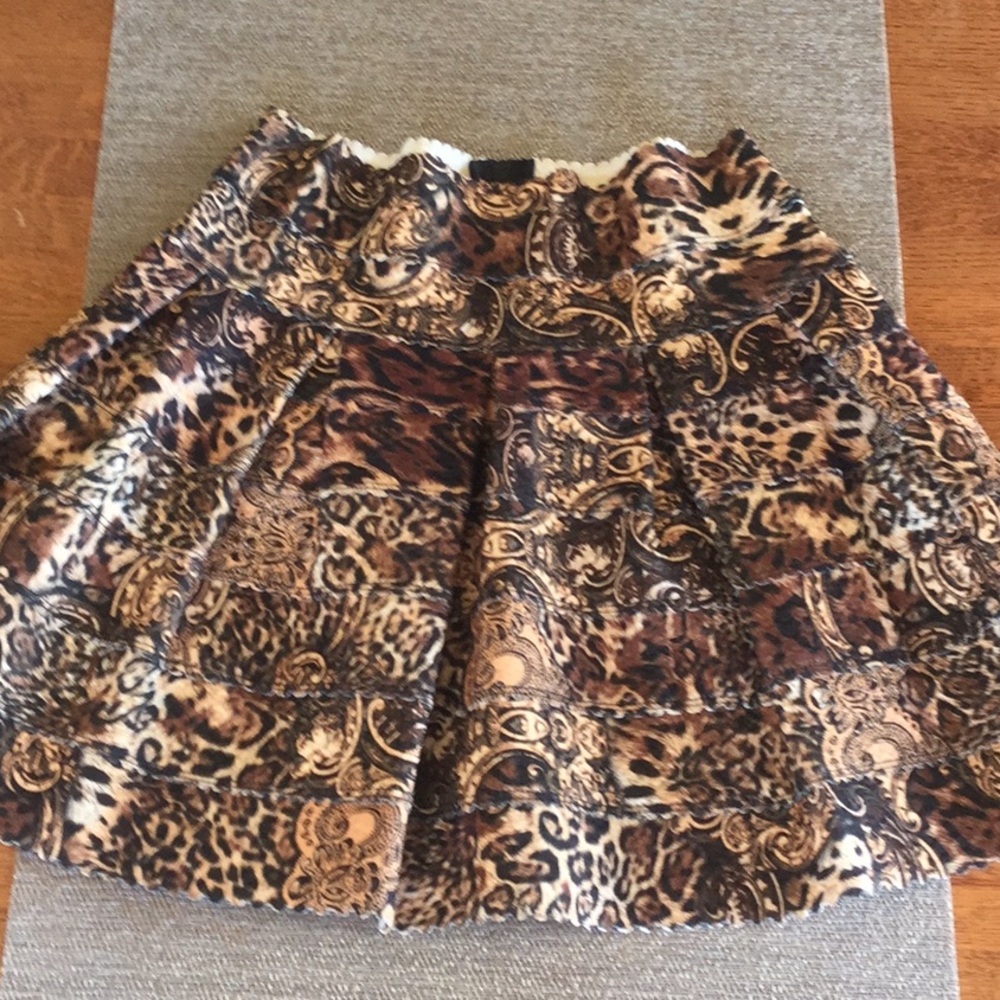 Toska Animal Print Skirt - Picture 1 of 6